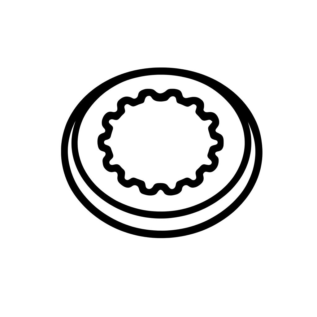 Rondelle de Pignon Sortie de Boite